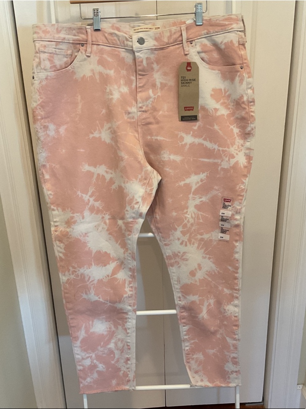 Levi's Jeans 721 High Rise Skinny Ankle Size 22W